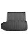Коврик в багажник 3D для Tesla Model S Plaid (2021-...) (rear trunk) Тесла