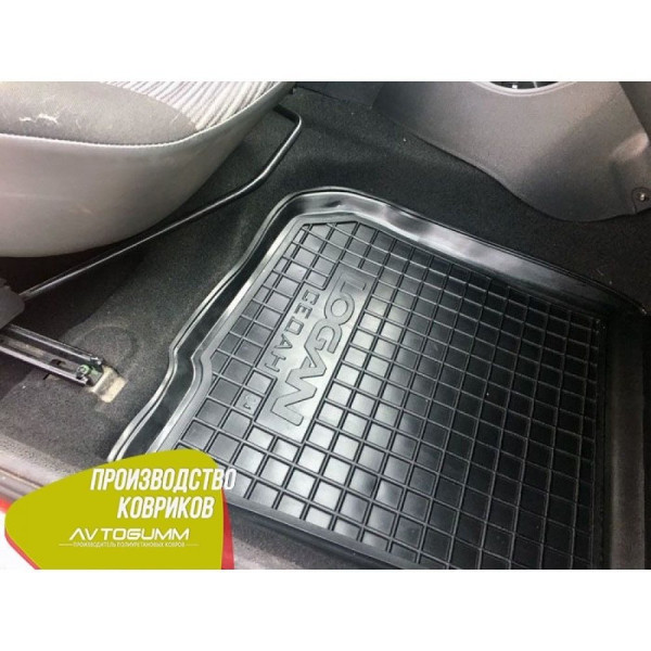 Передні килимки в автомобіль Renault Logan 2004-2013 Sedan (Avto-Gumm)