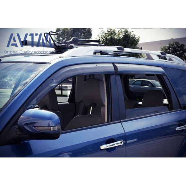 Дефлектори вікон вітровики для Subaru Forester 2008-2013