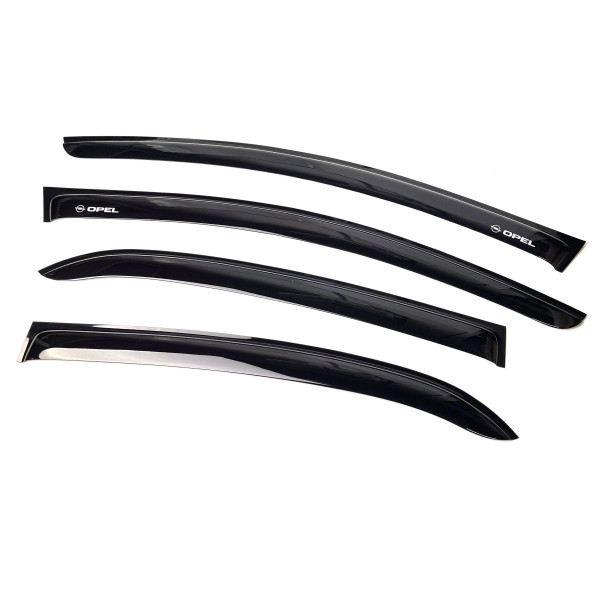 Дефлектори вікон вітровики Opel Vectra C Седан 2002-2008 Voron Glass