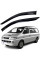 Дефлектори вікон вітровики Hyundai H1 1997- 2007 Накладні Voron Glass