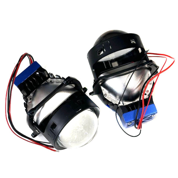 Автомобільні BI-LED лінзи D3" дюйма D76 мм A3 50 / 60Вт 5500К 2 шт