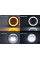 Дополнительная LED фара 60 W 10-30V Bi-Led DRL фары 7 дюймов ДХО Ангельские глазки 1 шт (3583)