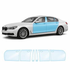 Антигравийная защитная бронепленка по лекалам для BMW 7 Series G11/G12 2015-2019 - зоны дверей и стойки окон