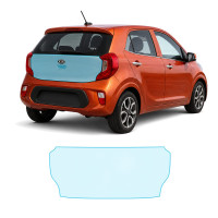 Антигравийная защитная бронепленка по лекалам для Kia Picanto JA 2017-2019 - зона крышки багажника
