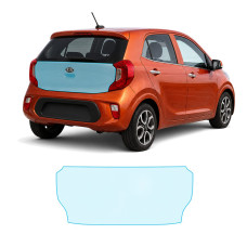 Антигравийная защитная бронепленка по лекалам для Kia Picanto JA 2017-2019 - зона крышки багажника