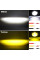 Bi-LED Фара додаткова Кругла 75x50 мм S-28 20W 10-80V W/W 4 360 1 шт (Біле Світло)