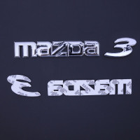 Емблема напис Mazda 3 Скотч 3М 140 x 15 мм Польща
