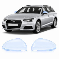 Антигравийная защитная бронепленка по лекалам для Audi A4 B9 2015-2019 - зеркала