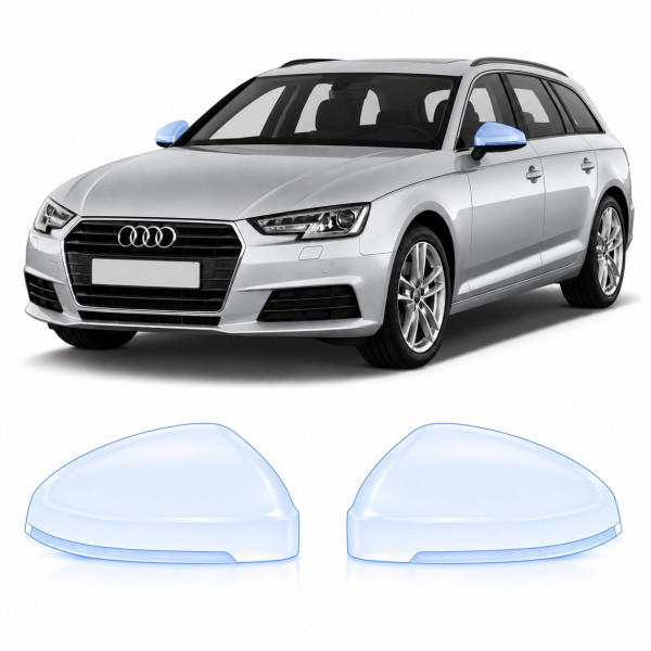 Антигравійна захисна бронеплівка за лекалами для Audi A4 B9 2015-2019 - дзеркала