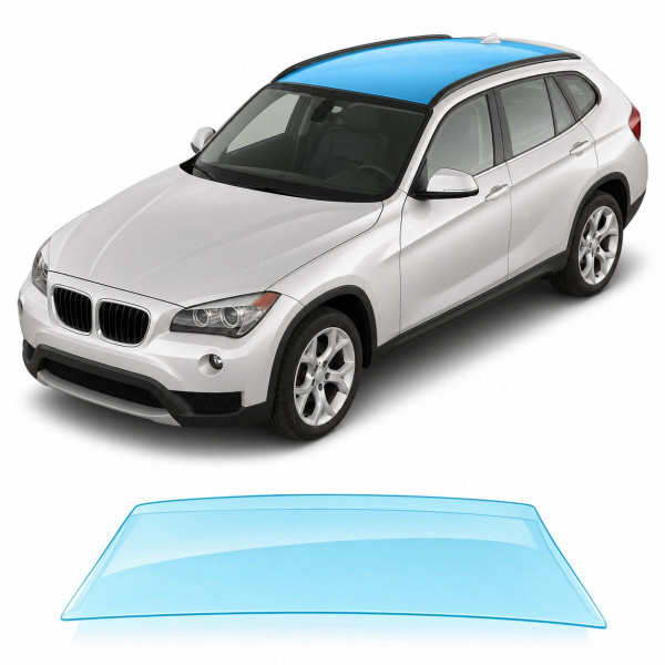 Антигравийная защитная бронепленка по лекалам для BMW X1 E84 2009-2015 - зона крыши