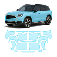 Антигравийная защитная бронепленка по лекалам для Mini Countryman U25 2023- полный кузов