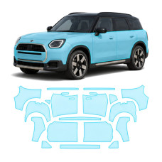 Антигравийная защитная бронепленка по лекалам для Mini Countryman U25 2023- полный кузов