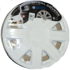 Колпак колеса Jestic Cosmos R13 белый 4 шт