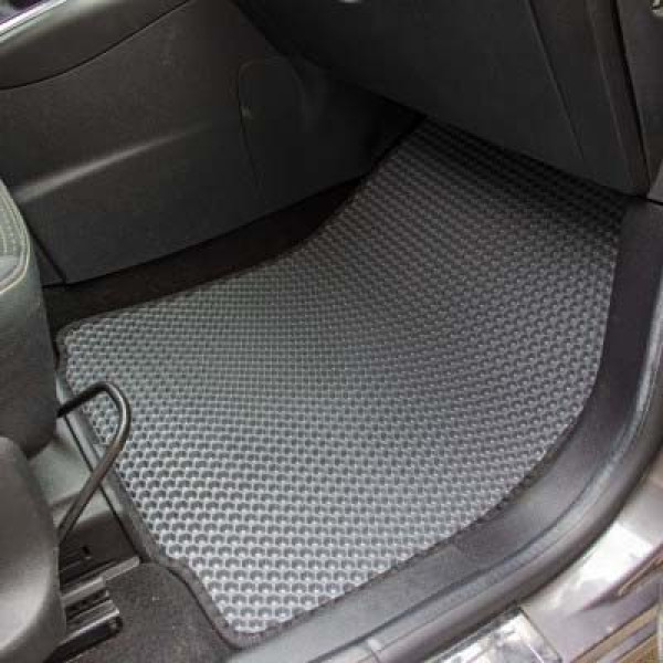 Коврики в салон EVA для Renault Scenic / Grand Scenic III с подпятником Черные 5 шт