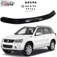 Дефлектор капота мухобойка для Suzuki Grand Vitara 2005- Евро Крепление (Vip Tuning)