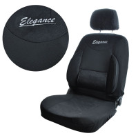 Чехлы универсальные MILEX Elegance (Валик Под Спину+ Боковая Поддержка) Черные