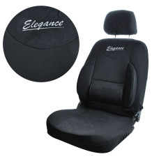 Чехлы универсальные MILEX Elegance (Валик Под Спину+ Боковая Поддержка) Черные