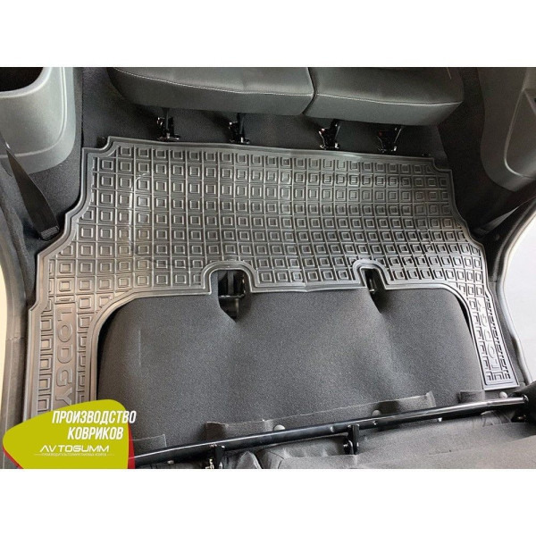 Автомобільні килимки в салон Renault Lodgy 2013 - 3-й ряд (Avto-Gumm)
