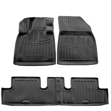 Комплект 3D ковриков в салоне Citroen C4 Picasso 2013-2022