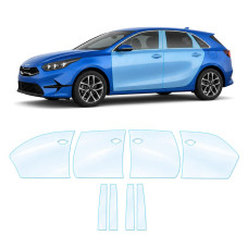 Антигравийная защитная бронепленка по лекалам для Kia Ceed CD facelift 2022- зоны дверей и стойки окон