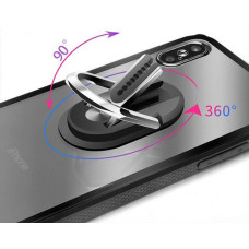 Тримач для телефону кільце Hicucoo Ring 360,на повітропровід,палець (сірий)