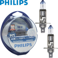 Автолампа галогенна Philips Racing Vision +150% H1 12V 55W 2 шт (12258RVS2)