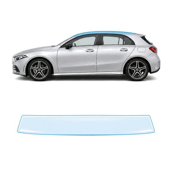 Антигравійна захисна бронеплівка за лекалами для Mercedes-Benz A-Class W177 2018-2022 - зона даху