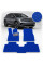 Коврики в салон EVA для Volkswagen ID.4 2020- (Металлический подпятник) Синие 3 шт