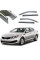 Дефлектори вікон вітровики Benke для Kia Optima TF 2010-2015 Хром Молдинг Із Нержавіючої Сталі 3D
