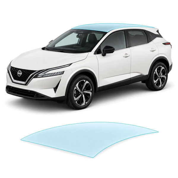 Антигравийная защитная бронепленка по лекалам для Nissan Qashqai J12 2021-2024 - зона крыши