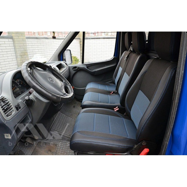 Авточохли модельні MW Brothers для Mercedes Sprinter ( 1+2 ) c 1997 - 2006