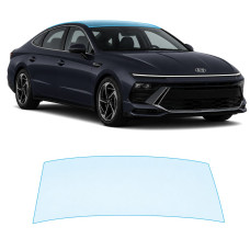 Антигравийная защитная бронепленка по лекалам для Hyundai Sonata DN8 facelift 2023- зона крыши
