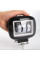 Светодиодная дополнительная LED фара 45W (15W*3) 10-30V 120х100х60 mm / Линза с ДХО 1 шт