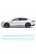 Антигравийная защитная бронепленка по лекалам для BYD Han II 2020-2022 - нижняя зона кузова пороги