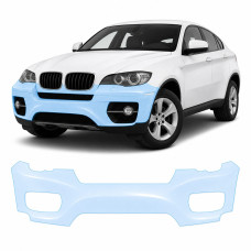 Антигравийная защитная бронепленка по лекалам для BMW X6 E71 2008-2014 - передний бампер