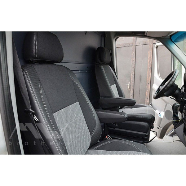 Авточохли MW Brothers для Mercedes Sprinter ( 1+2 ) c 2006-2017 (Серія Premium)