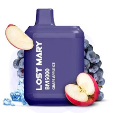Lost Mary BM5000 5% Grape Apple Ice - Яблоко Виноград Лед