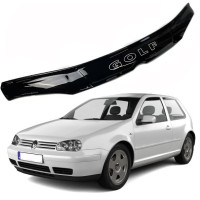 Дефлектор капота мухобойка Volkswagen Golf IV 1997-2002 Voron Glass