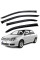 Дефлекторы окон ветровики для Toyota Corolla 2001-2007 Седан Скотч 3M Voron Glass