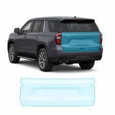 Антигравийная защитная бронепленка по лекалам для Chevrolet Tahoe IV 2021- зона крышки багажника