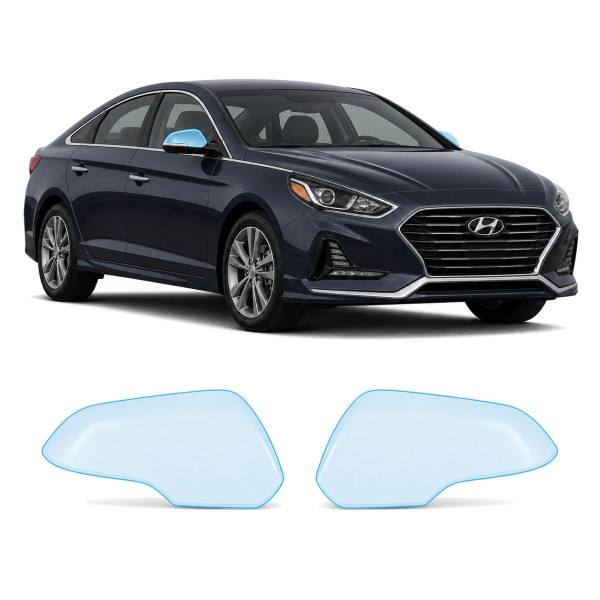 Антигравійна захисна бронеплівка за лекалами для Hyundai Sonata LF facelift 2017-2019 - дзеркала