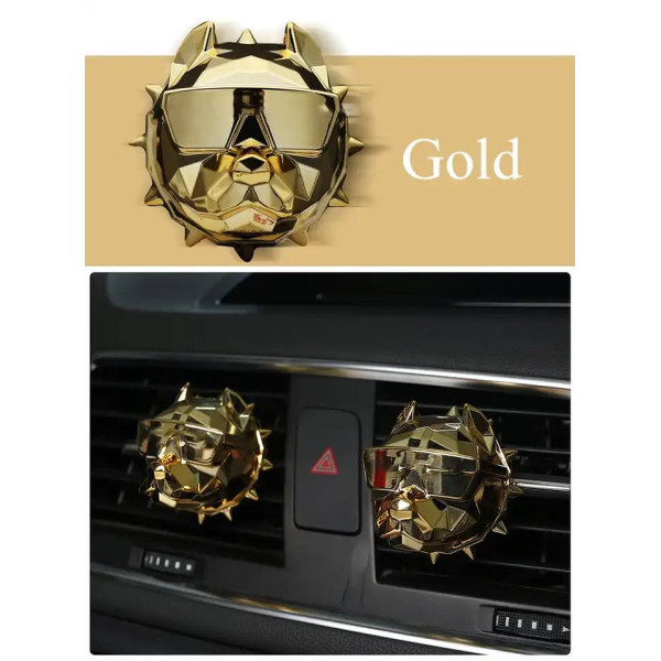 Ароматизатор Освіжувач повітря в машину на обдув Pitbull Gold Золотий