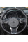 Чехол Оплетка Руля для Kia Sorento 2014-2018 Кожа (Модельная Выкройка) №32