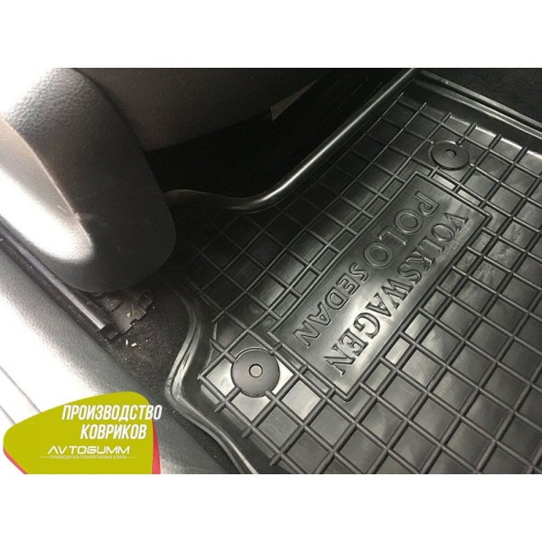 Передние коврики в автомобиль Volkswagen Polo Sedan 2010- Avto-Gumm