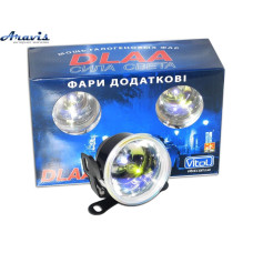 Протитуманні фари DLAA круглі D62 мм хамеліон 2 шт (LA 992)