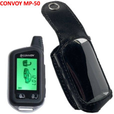 Чохол на пульт сигналізації Convoy MP-50 LCD 2-Way шкіряний Чорний