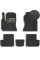 Коврики в салон EVA для Toyota RAV 4 CA20W 2000-2005 с подпятником Черные 5 шт