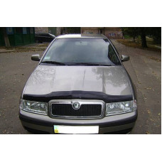 Дефлектор капоту мухобійка Skoda Octavia Tur 1997-2012