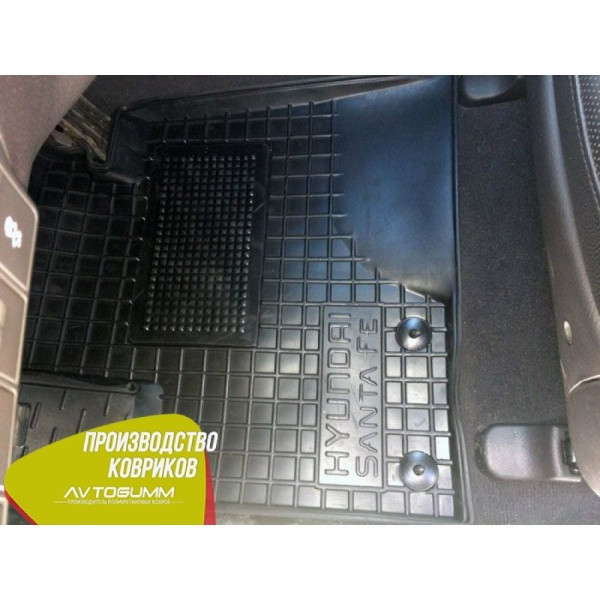 Водійський коврик в салон Hyundai Santa Fe 2010-2012 (Avto-Gumm)